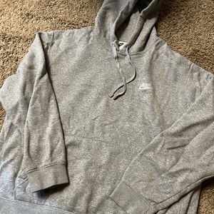 Nike Heather Gray Mens Hoodie XL